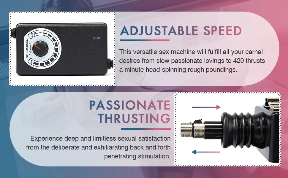 Electric Sex Machine Gun with 7PCS Dildos+Extension Tube