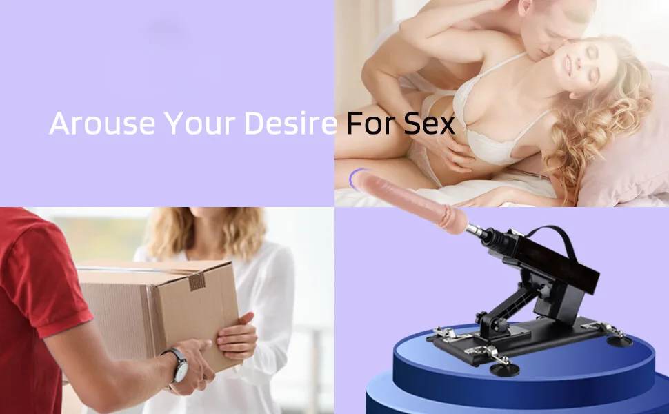 Electric Sex Machine Gun with 7PCS Dildos+Extension Tube